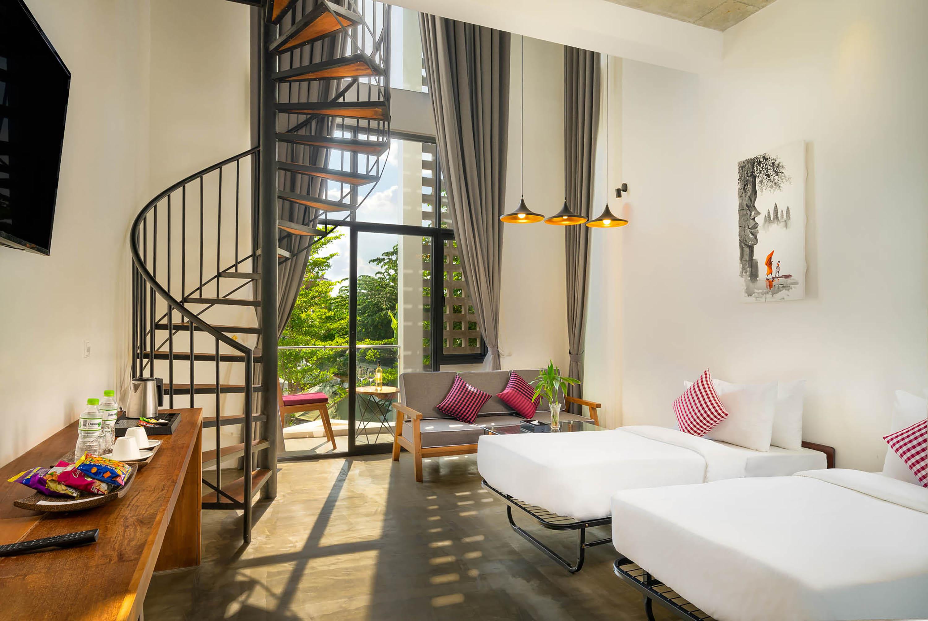 Phka Chan Hotel Siem Reap Luaran gambar
