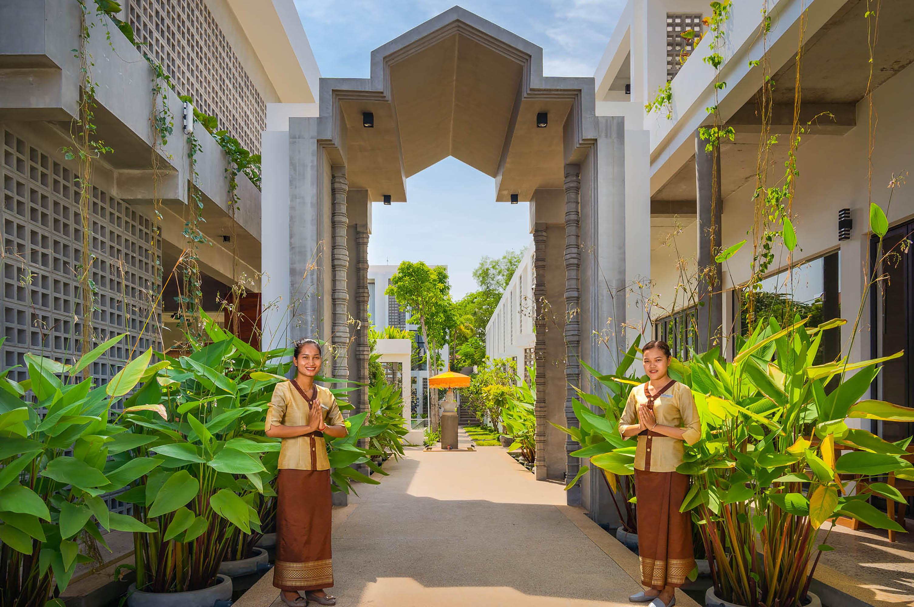 Phka Chan Hotel Siem Reap Luaran gambar